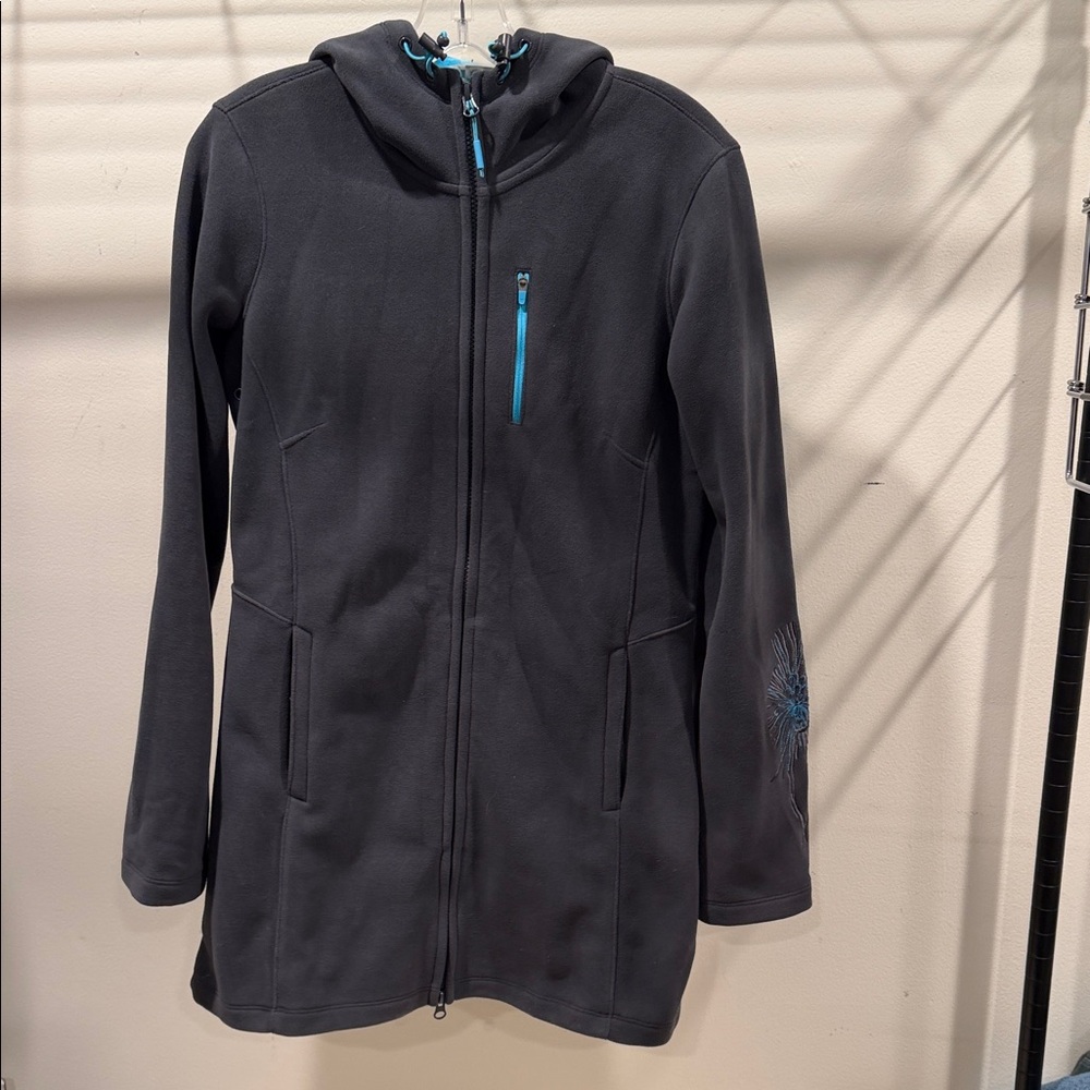 Athleta Swara Hooded Fleece Jacket